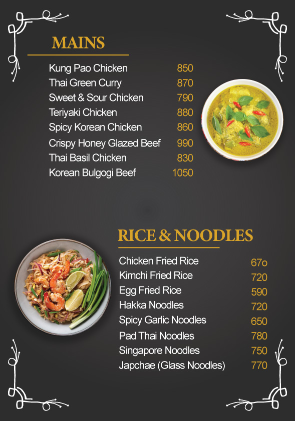 Menu Design 2